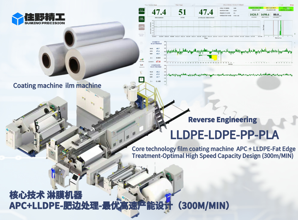 淋膜無紡布複合機